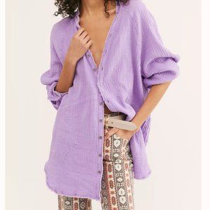 NWT Free People (We The Free) Buttondown
